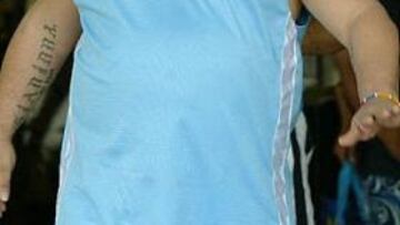 <b>NO RECTIFICA.</B> Maradona es una fuente inagotable de polémica y no rectifica sus declaraciones sobre el Mundial de Italia.