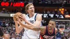 Nowitzki provoc¨® la pr¨®rroga y Parsons sentenci¨® a Portland