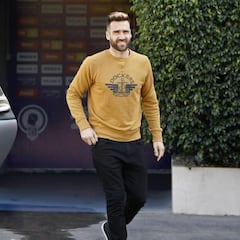 Falcón: "Me entreno haciendo yincanas con la familia en casa"