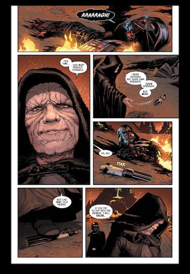 ‘Star Wars’: así fue el terrible castigo que impuso el emperador a Darth Vader tras descubrirse la verdad sobre Padmé