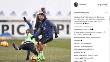Cristiano Ronaldo se rinde a la calidad de Coentrao
