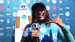 La campeona en Pichilemu dio las claves de su gran victoria