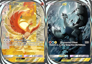 pokemon tcg pocket a4 saber marino y celeste ho oh lugia immersive rare