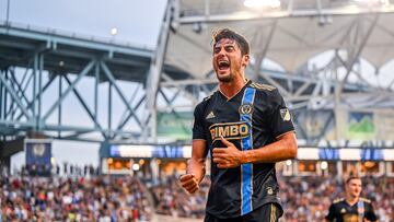 El argentino Carranza anota un doblete y Philadelphia Union es puntero de la MLS