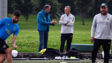 Carlos Queiroz y Gustavo Alfaro