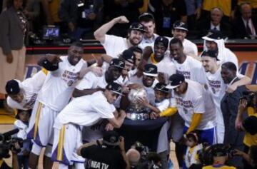 Warriors-Rockets en imágenes