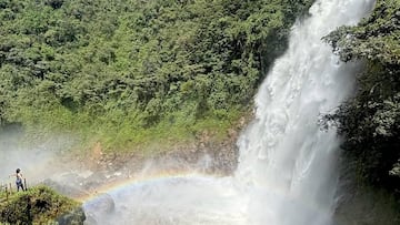 Así es la tirolesa más grande de Colombia y el mundo.