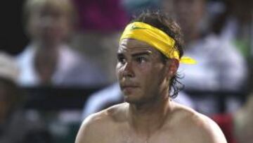 <b>CALOR. </b>Nadal, en Miami.