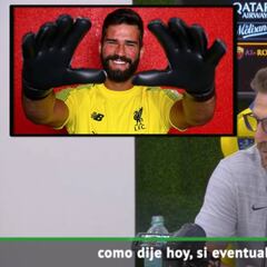 El recado de Di Francesco para su ex pupilo Allison