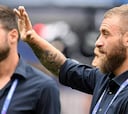 De Rossi realiza parte del entrenamiento y podría jugar