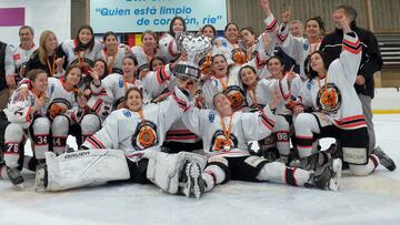 El Majadahonda, campeón de la Copa de la Reina.