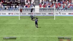 ¿Habían visto un penalti así en el FIFA? Digno de meigas...