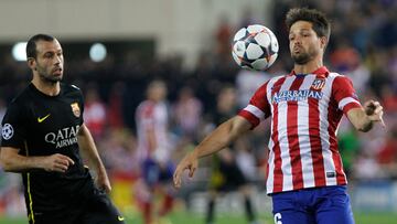 09/04/14  CHAMPIONS LEAGUE 
PARTIDO VUELTA CUARTOS
ATLETICO DE MADRID  -   BARCELONA 
DIEGO RIBAS MASCHERANO