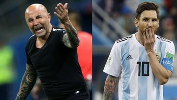 Sampaoli y Messi: los culpables señalados en Argentina