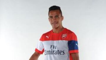 Alexis Sánchez, nuevo jugador del Arsenal.