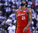 Embiid, hundido: "Es un asco, no me importa nada el Proceso"