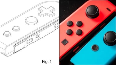 Joy-Con de Nintendo Switch: Una patente revela un rediseño con cruceta