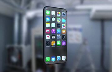 Dise&ntilde;o conceptual de un m&oacute;vil Apple sin botones. &iquest;Ser&aacute; as&iacute; el iPhone 8?