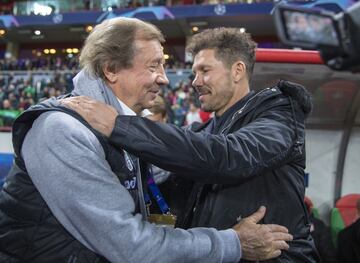 Yuri Semin y Diego Pablo Simeone.