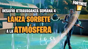 ¿Cómo lanzar sorbete a la atmósfera en Fortnite Temporada 4?