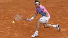 David Ferrer, durante el partido. 