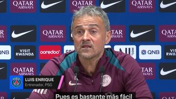 El bonito recuerdo de Luis Enrique a su hija Xana en rueda de prensa