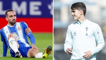 Darder (Espanyol) y Denis Su¨¢rez (Celta).