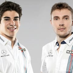 Stroll-Sirotkin es la pareja más joven en la historia de Williams