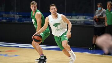 Gal Mekel, durante un entrenamiento.