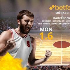 AS Mónaco Basket vs. FC Barcelona: horario, TV, estadísticas, clasificación y pronósticos