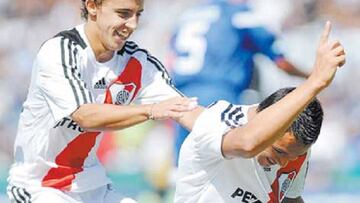 El golazo que Alexis celebró a lo 'Matador' en River Plate