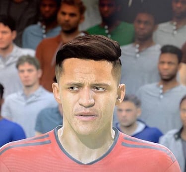 Revelan rostro de Alexis en el FIFA 20 y su nueva valoración