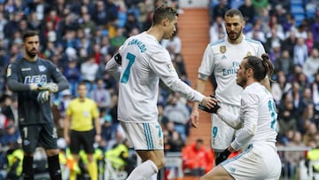 La bbC en el Real Madrid - Alav&eacute;s.