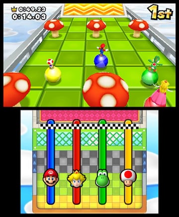 Captura de pantalla - Mario Party: Island Tour (3DS)