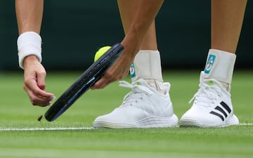 La sueca Mirjam Bjorklund (125ª del ranking WTA) cayó en primera ronda de Wimbledon ante la número dos del mundo, la tunecina Ons Jabeur, por 6-1 y 6-3. En un momento del partido, la tenista nórdica no dudó en coger con su raqueta a un pequeño insecto que se posó sobre la hierba de la pista para evitar que fuera aplastado.