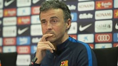 Luis Enrique defiende a Messi: "Es un jugador intachable"