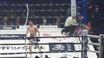 Kenshiro Teraji vence por TKO en el noveno asalto a Anthony Olascuaga.