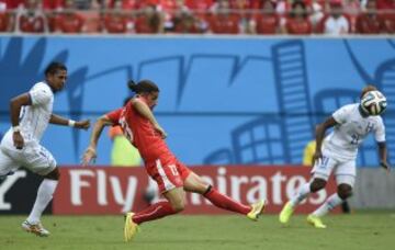 Carlo Costly y Ricardo Rodríguez.