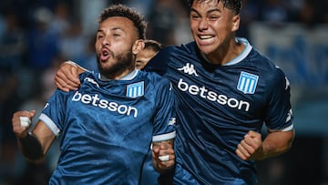 Duván Vergara, extremo colombiano de Racing de Avellaneda