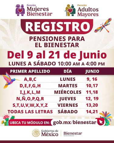 Cumple con estos 6 requisitos para iniciar tu registro a la Pensión Mujeres Bienestar 2025 y te darán 3 mil pesos