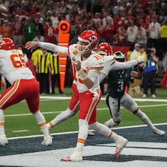 Patrick Mahomes, segundo QB con más intercepciones en la historia de los Super Bowl