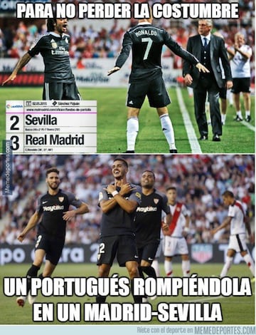 Los mejores memes de la derrota del Real Madrid ante el Sevilla