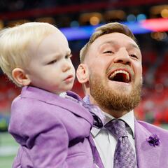 Sports stars and celebrities at the Super Bowl - in pictures