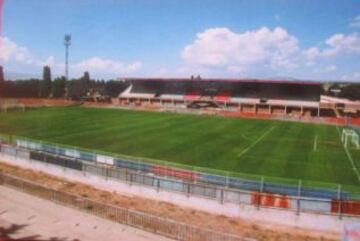 Estadio Municipal Adolfo Suárez donde juega el Real Ávila Club de Fútbol.