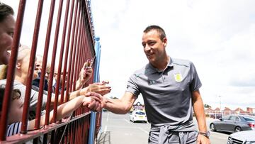 El defensa ingl&eacute;s del Aston Villa, John Terry.