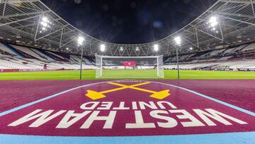 General view inside the London Stadium ahead of the English championship Premier League football match between West Ham United and Brighton and Hove Albion on December 1, 2021 at the London Stadium in London, England - Photo Nigel Keene / ProSportsImages 