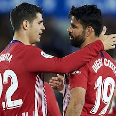 Diego Costa y Morata son los delanteros intocables del nuevo proyecto de Simeone