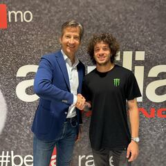 Bezzecchi será el compañero de Martín en Aprilia