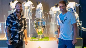 Sergio Ramos, visitante de lujo del museo de Rafa Nadal