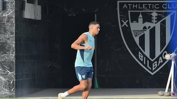 Lezama: Sannadi y Berenguer se entrenan aparte